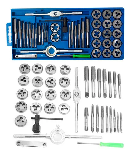 Jogo Macho E Tarracha Lugatools Com 40 Peças Flex