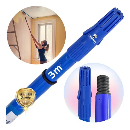Cabo Extensor Para Pintura 3,0mt Telescópico Aço Tigre
