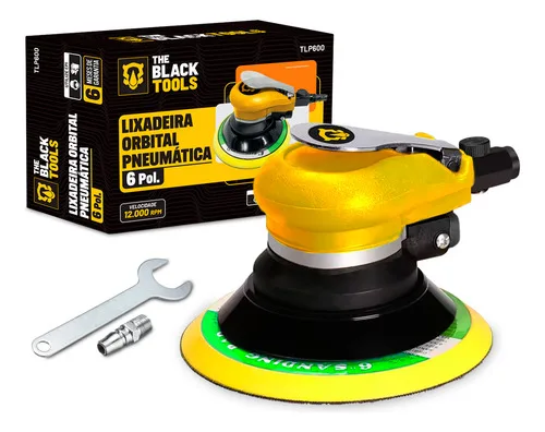 Lixadeira Pneumática Rokit Roto Orbital 6 Roquite Hookit