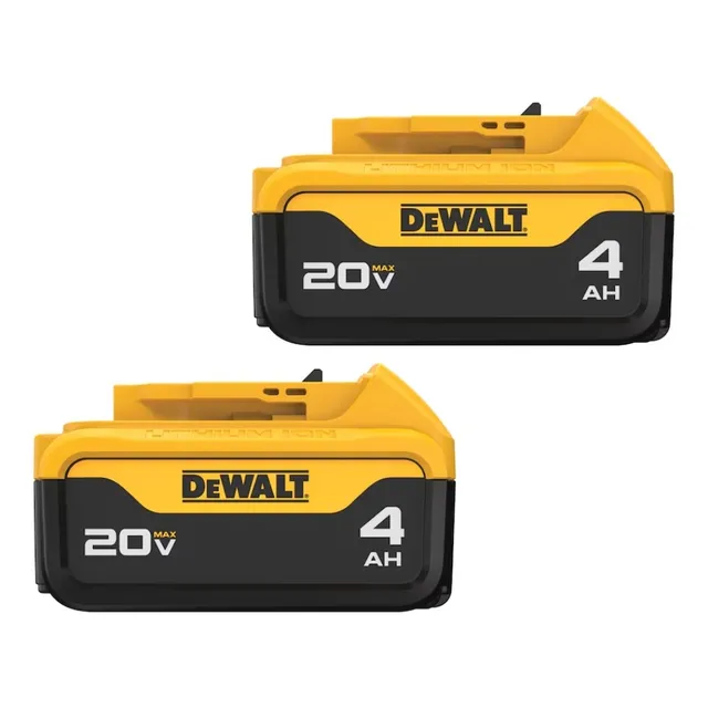 2 Unidades Bateria De 4ah Xr 20v Dewalt Dcb204