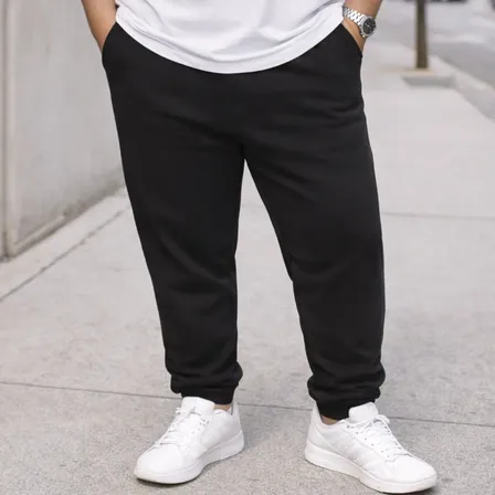 Calça Moletom Jogger Plus Size Masculino