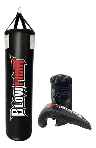 Saco De Box 90 Cm Profissional + Luva Bate Saco