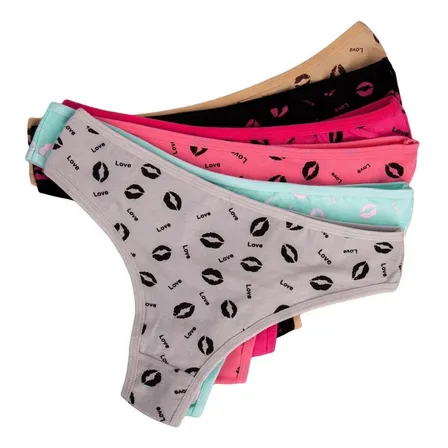 Kit 10 Calcinha Conforto 100% Algodão Macio Suave Respirável