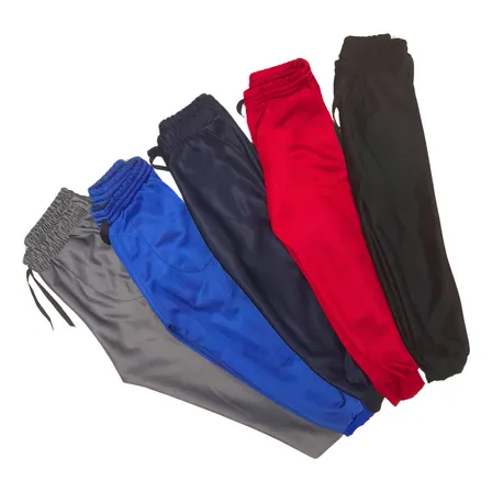 Kit 3 Chimpa Infantil Calça Flanelada Jogge Uniforme Escolar