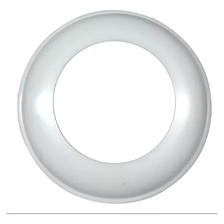 Canopla Redonda Acabamento Nylon Tubo 2 Polegada 3 Un