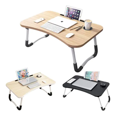 Mesa Portátil Dobrável P Notebook Home Office Cama Refeição
