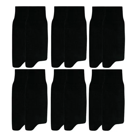 Kit 6 Pares Meia Social Mash Cano Alto Masculino Original