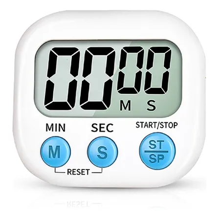 Temporizador Relogio Timer Despertador Digital Cozinha Alarm