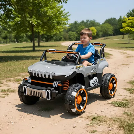Jipe Carrinho Buggy Elétrico Infantil Uvt 12v 4x4 2 Lugares!