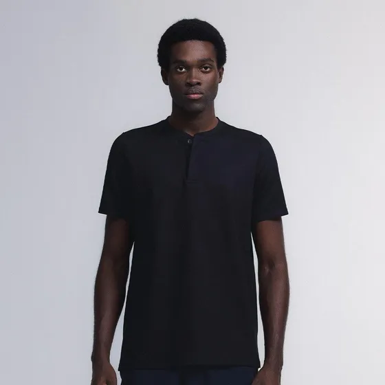 Camiseta Henley Core Masculino