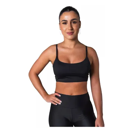 Top Fitness Academia C/ Bojo Removível Alta Sustentação