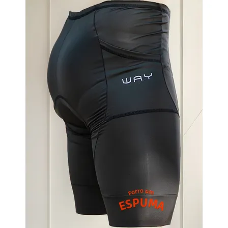 Bermuda Ciclismo Short Com Bolso Bike Masculina Pedal Way