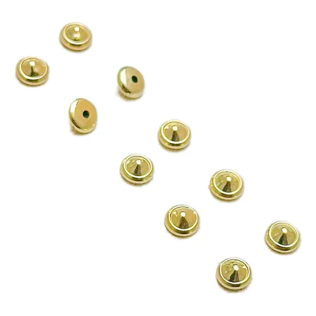 Kit 5 Pares Tarraxa Infantil Criança Banhado Anti Alérgico