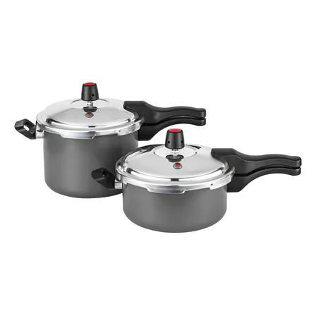 Jogo Panela De Pressao Interno E Externo Antiaderente 2 Pçs