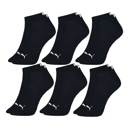 6 Pares Meia Cano Curto Baixo Soquete Puma Academia Original