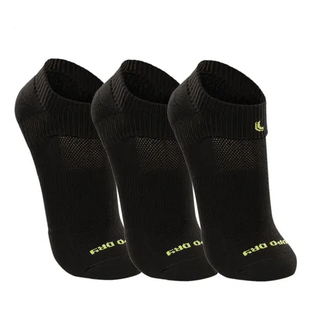 Meia Lupo Academia Corrida Cano Curto Poliamida Dry 3 Pares