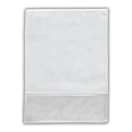 Sacos Para Sapatos E Roupas De Tnt Com Visor E Zíper 12un