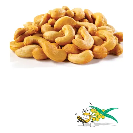1 Kg Castanha Caju Torrada W1 Inteira Exportação Sem Sal