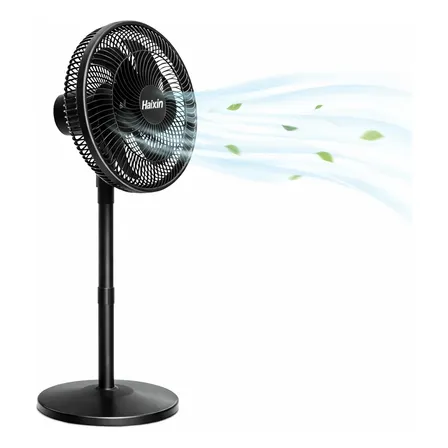 Ventilador De Chão Haixin 6 Pás Potente E Silencioso