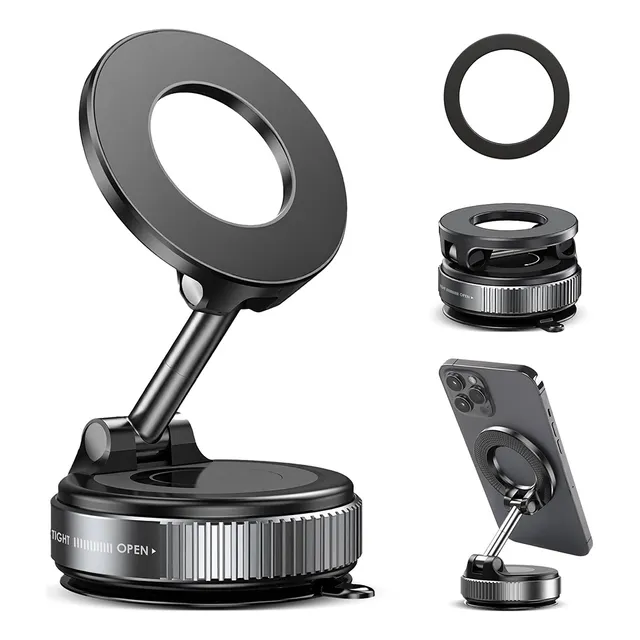 Suporte De Celular Para Veicular Mesa Gira 360° Dobrável