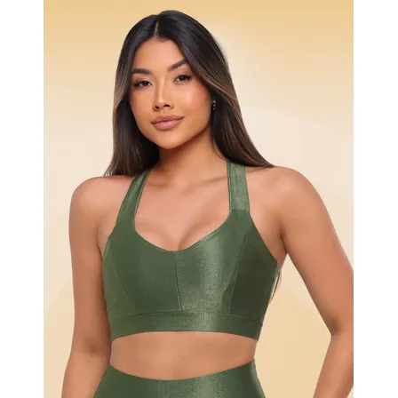 Top Fitness Feminino Para Academia Alta Sustentação