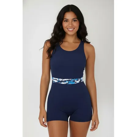 Maiô Natação Hidroginástica Femenino Cloro Resistente Valus