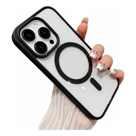 Capa Capinha Magnética Premium P/ iPhone 12 13 14 15 Pro Max