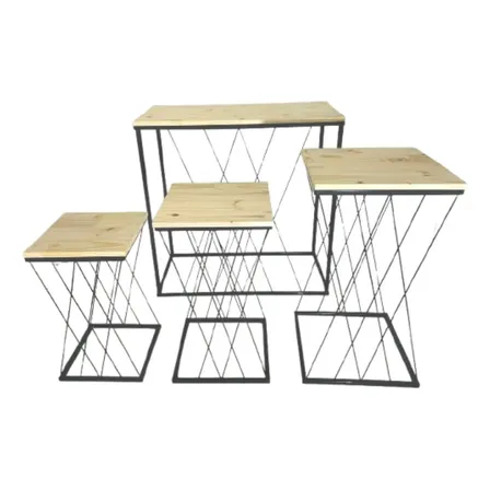 4 Mesas Treliça Para Decorações E Eventos Festas