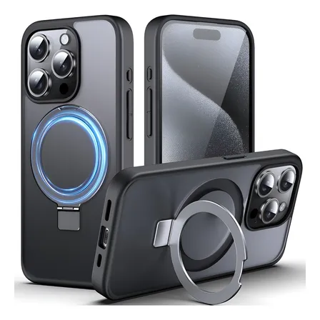 Capa Capinha Fosca Para iPhone Magsafe Com Premium Suporte