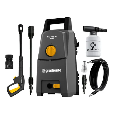 Lavadora De Alta Pressão Turbo Portátil 1400w 1500psi