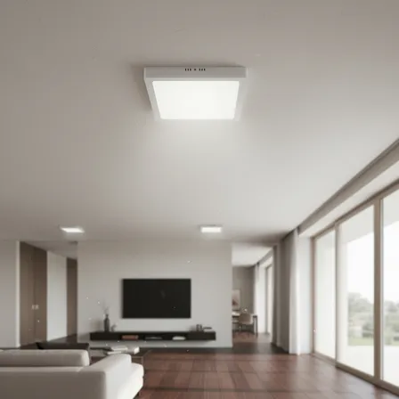 Kit 10 Painel Plafon Sobrepor Led 18w Quad 6500k 4000k 2700k