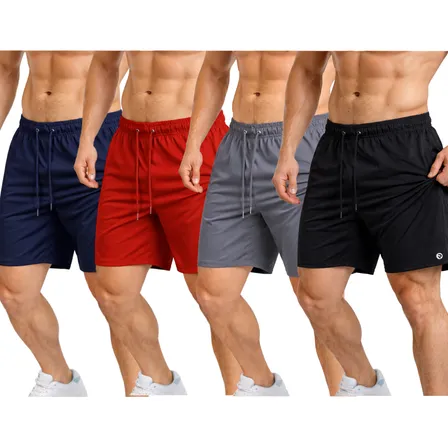 Kit 4 Bermuda Masculina Academia Praia Shorts Urban Republic