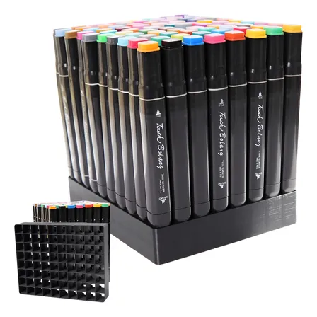 Nicho Para 80 Canetas Touch Canetinhas Organização Suporte