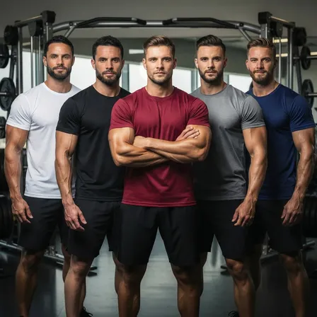 Kit 5 Camisetas Básicas Masculina Dry Fit Lisa Tradicional