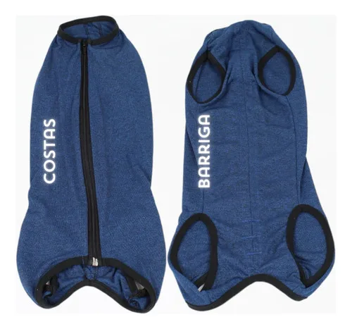 Roupa Protetora Pós Cirúrgica Pet Macho Femea Tam. 00 Ao 10