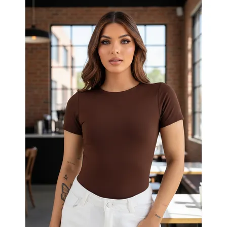 Blusa Feminina Academia Dia A Dia Básica Suplex Manguina