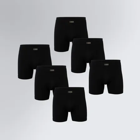 Kit 6 Cuecas Boxer Seamless Insider Masculino