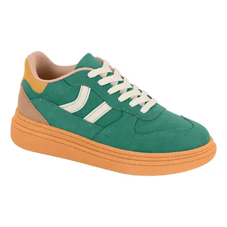 Tênis Feminino Moleca Nobuck Casual Conforto Original Estilo