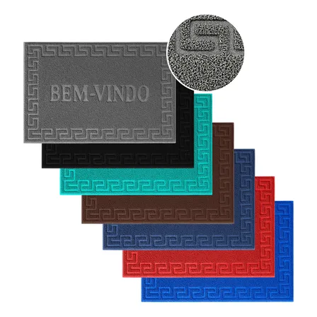 Kit 3 Tapete Antiderrapante Capacho Porta Entrada 40x60cm