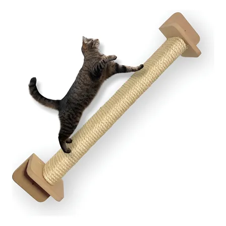 Arranhador Parede Passarela 1,2m P/ Gatos Sisal De 8mm