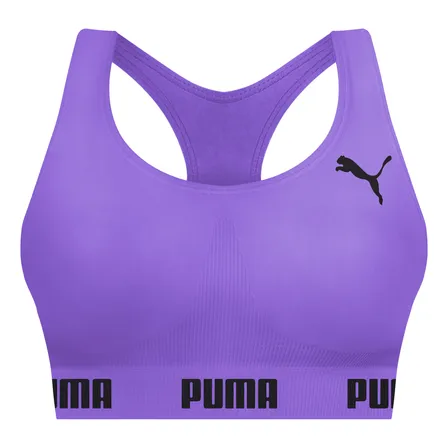 Top Puma Feminino Alta Sustentação Fitness Original Academia