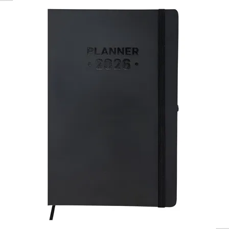 Planner Agenda Semanal A5 Executivo Couro Sintético