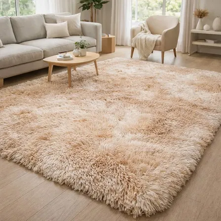 Tapete Sala 3,00x2,00 Grande Felpudo Peludo Macio Luxo Cores