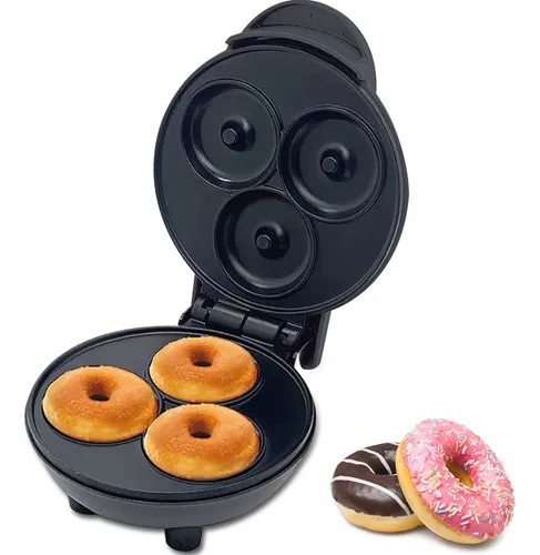 127v Mini Máquina De Fazer Donuts Rosquinhas 3 Furos