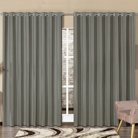 Cortina 100% Blackout Vedação 6,00x2,30 Varão Tecido Premium