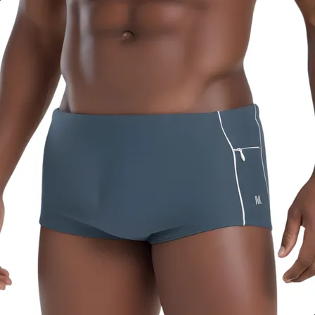 Sunga Bolso Com Zíper Mash Masculina Praia Sungão Uv 50+