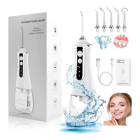 Irrigador Oral Portátil Limpeza Bucal Águairrigador Dentes