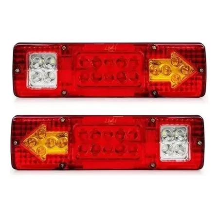 Par Lanterna Traseira Led Caminhão Hr 1113 2013 1418 1618