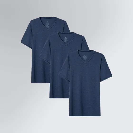 Kit 3 Camisetas Tech T-shirt Gola V Feminino