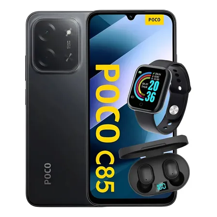 Smartphone Xiaomi Poco C85 256gb Lançamento 2026 Top + Nota